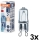ZESTAW 3x Żarówek do piekarnika HALOPIN G9/25W/230V 2700K - Osram