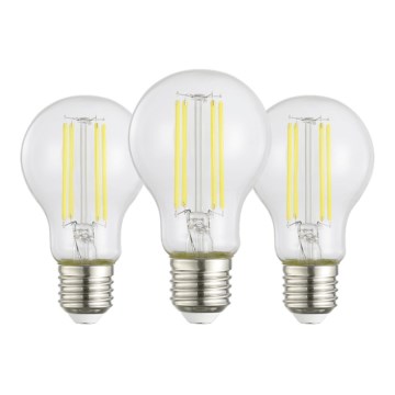 Zestaw 3x żarówek LED VINTAGE A60 E27/3,8W/230V 2700K - Eglo 110437