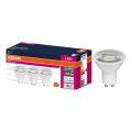 Zestaw 3x żarówek reflektorowych LED PAR16 GU10/6,9W/230V 6500K 36° - Osram