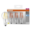 ZESTAW 3x żarówka LED BASE CLASSIC FILAMENT A60 E27/11W/230V 4000K - Osram