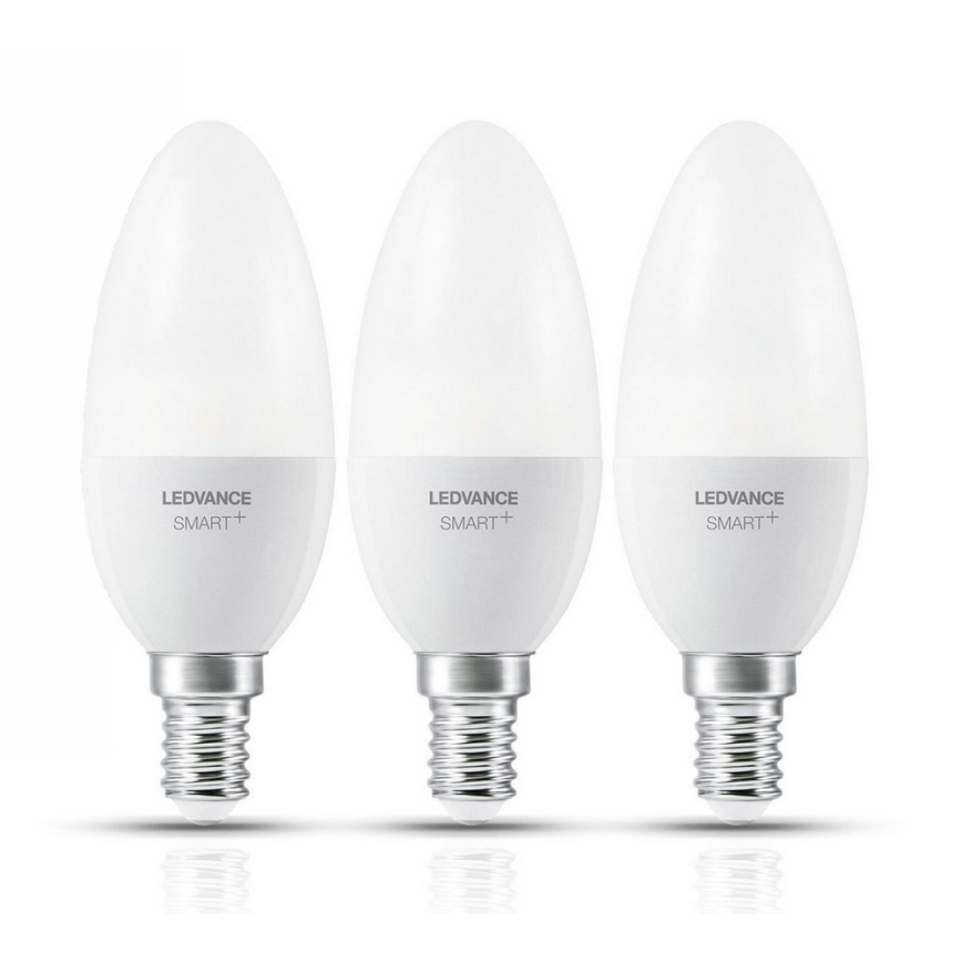 ZESTAW 3× LED Żarówka ściemnialna SMART+ E14/5W/230V 2700K Wi-Fi - Ledvance