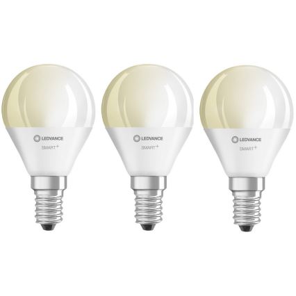 ZESTAW 3× LED Żarówka ściemnialna SMART+ E14/5W/230V 2700K Wi-Fi - Ledvance