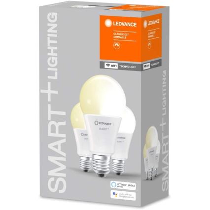 ZESTAW 3× LED Żarówka ściemnialna SMART+ E27/14W/230V 2700K Wi-Fi - Ledvance