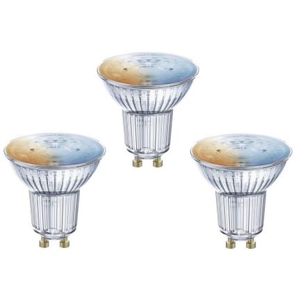 ZESTAW 3× LED Żarówka ściemnialna SMART+ GU10/5W/230V 2700K-6500K Wi-Fi - Ledvance