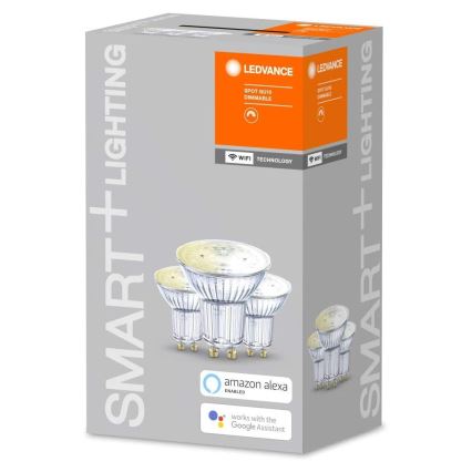 ZESTAW 3× LED Żarówka ściemnialna SMART+ GU10/5W/230V 2700K Wi-Fi - Ledvance