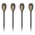 ZESTAW 4x Lampa solarna LED 4xLED/3,6V 1xAAA IP44 100 mAh