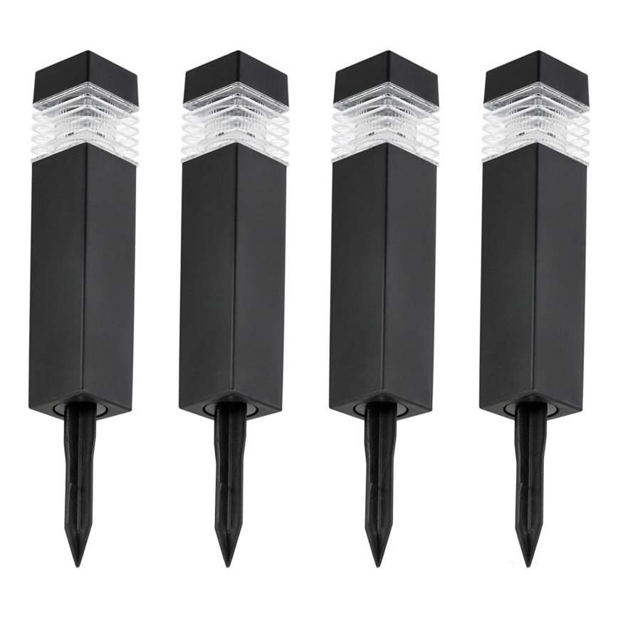 ZESTAW 4x LED Lampa solarna LED/0,06W/1,2V 6000K IP44