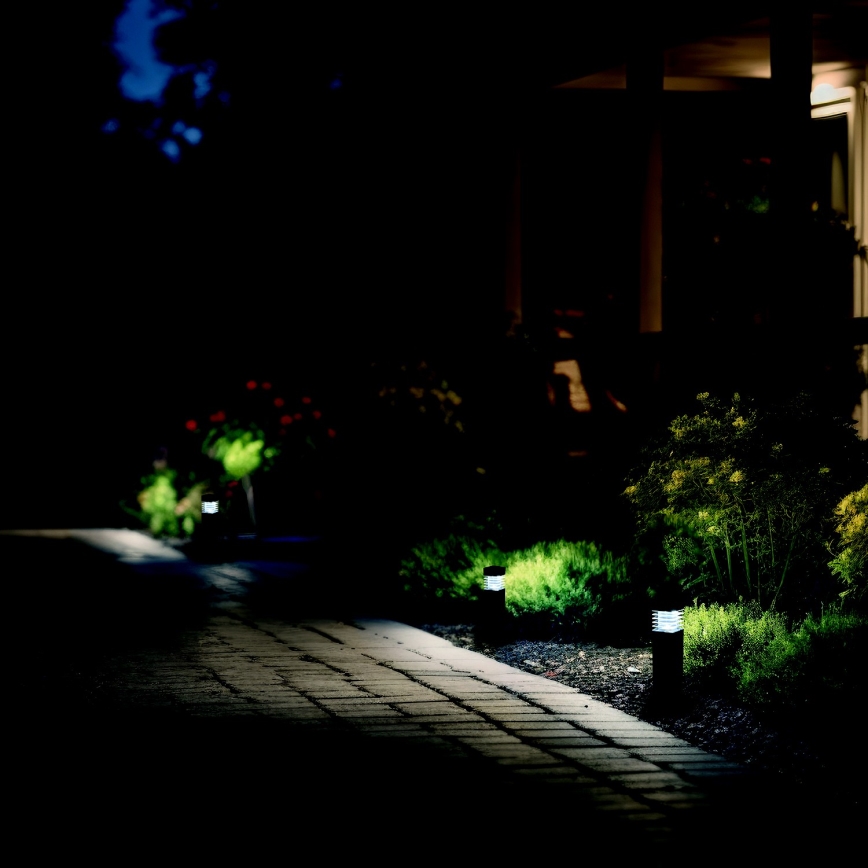 ZESTAW 4x LED Lampa solarna LED/0,06W/1,2V 6000K IP44
