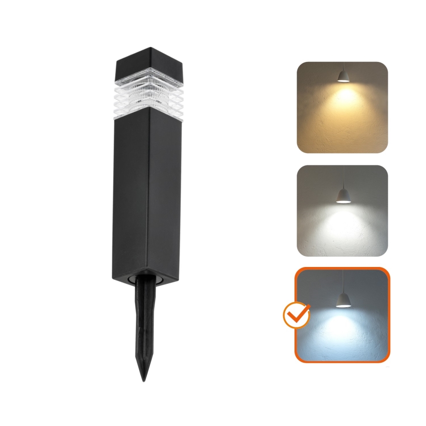 ZESTAW 4x LED Lampa solarna LED/0,06W/1,2V 6000K IP44