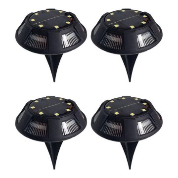 ZESTAW 4x LED Lampa solarna LED/1,2V 200 mAh IP44