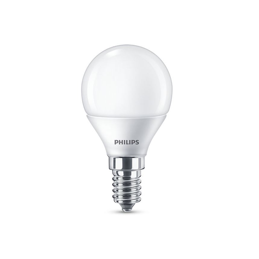 ZESTAW 4x LED Żarówka Philips P45 E14/5,5W/230V 2700K