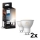 ZESTAW 4x ściemnialnych żarówek LED Philips Hue WHITE AMBIANCE GU10/4,2W/230V 2200-6500K