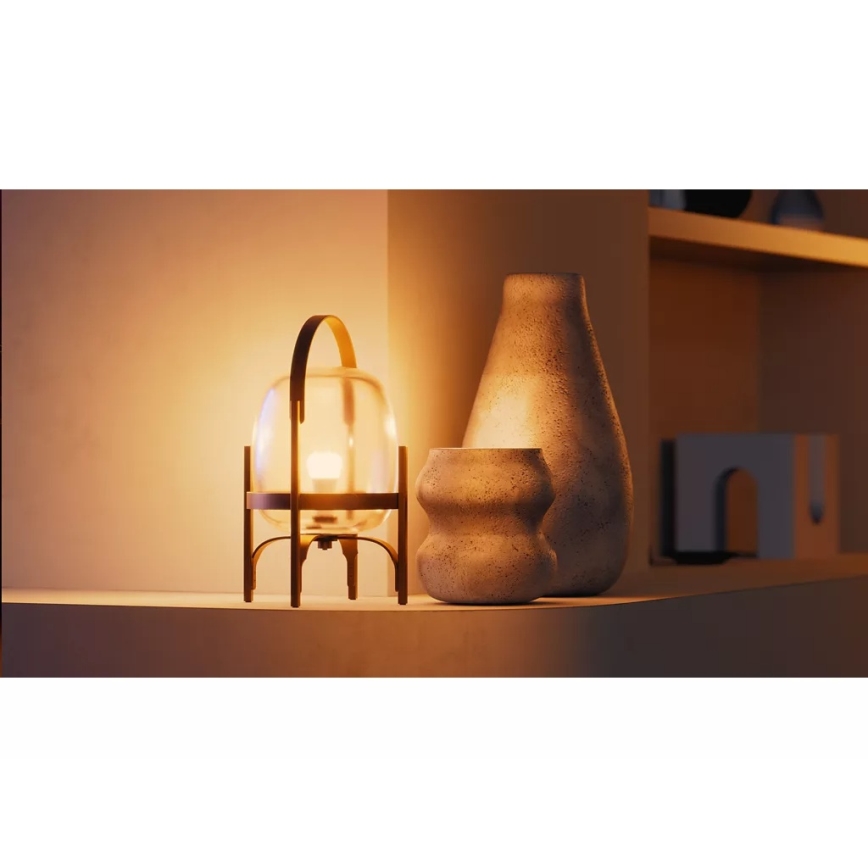 ZESTAW 4x ściemnialnych żarówek LED Philips Hue WHITE E27/7W/230V 2700K