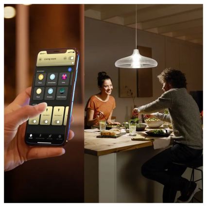 ZESTAW 4x ściemnialnych żarówek LED Philips Hue WHITE E27/7W/230V 2700K
