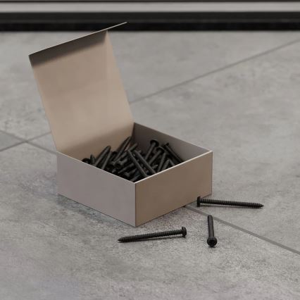 Zestaw 50 śrub Torx T25, 12 mm, lakierowanych na czarno