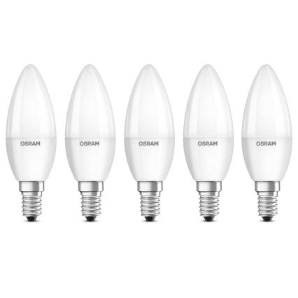 ZESTAW 5x LED Żarówka BASE B40 E14/4,9W/230V 2700K - Osram