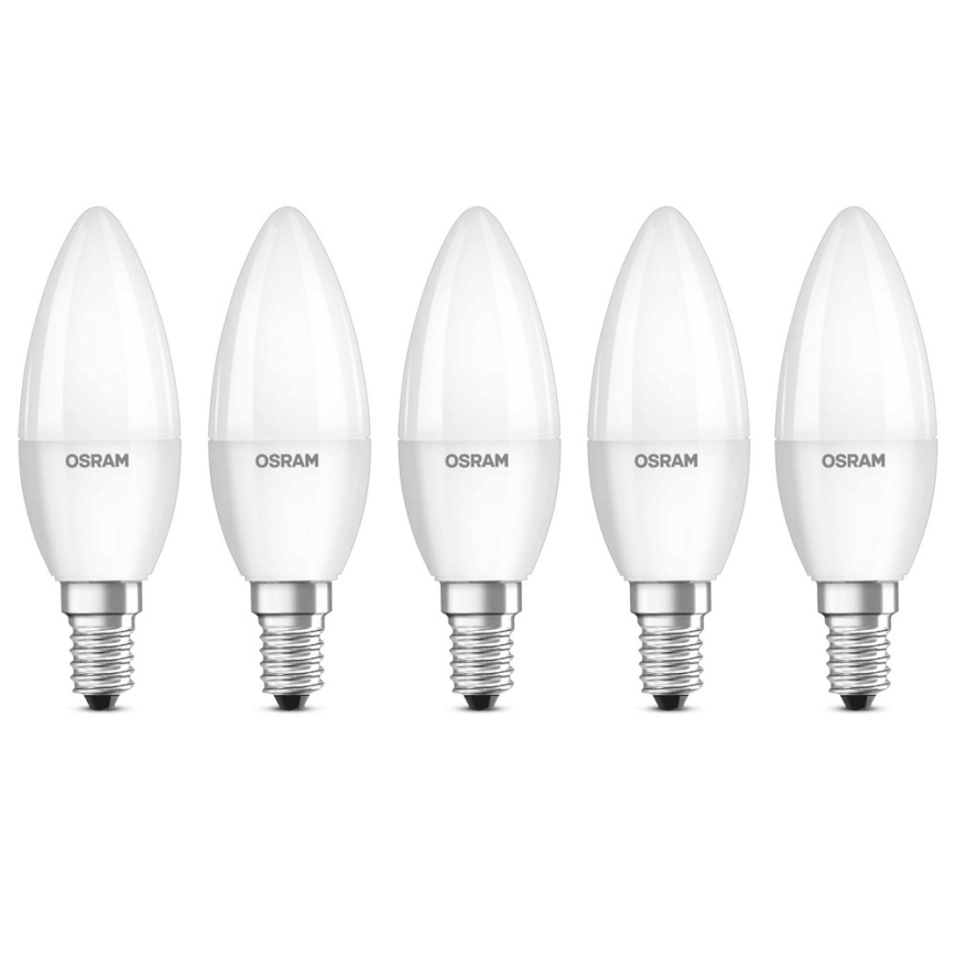 ZESTAW 5x LED Żarówka BASE B40 E14/4,9W/230V 2700K - Osram