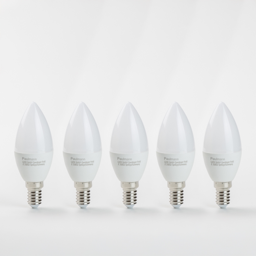 ZESTAW 5x LED Żarówka E14/5,5W/230V 2700K - Paulmann 28782