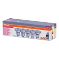 ZESTAW 5x LED Żarówka ściemnialna PAR16 GU10/4,5W/230V 4000K 36° - Osram