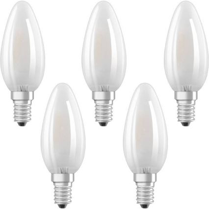 ZESTAW 5x LED Żarówka VINTAGE E14/4W/230V 2700K - Osram