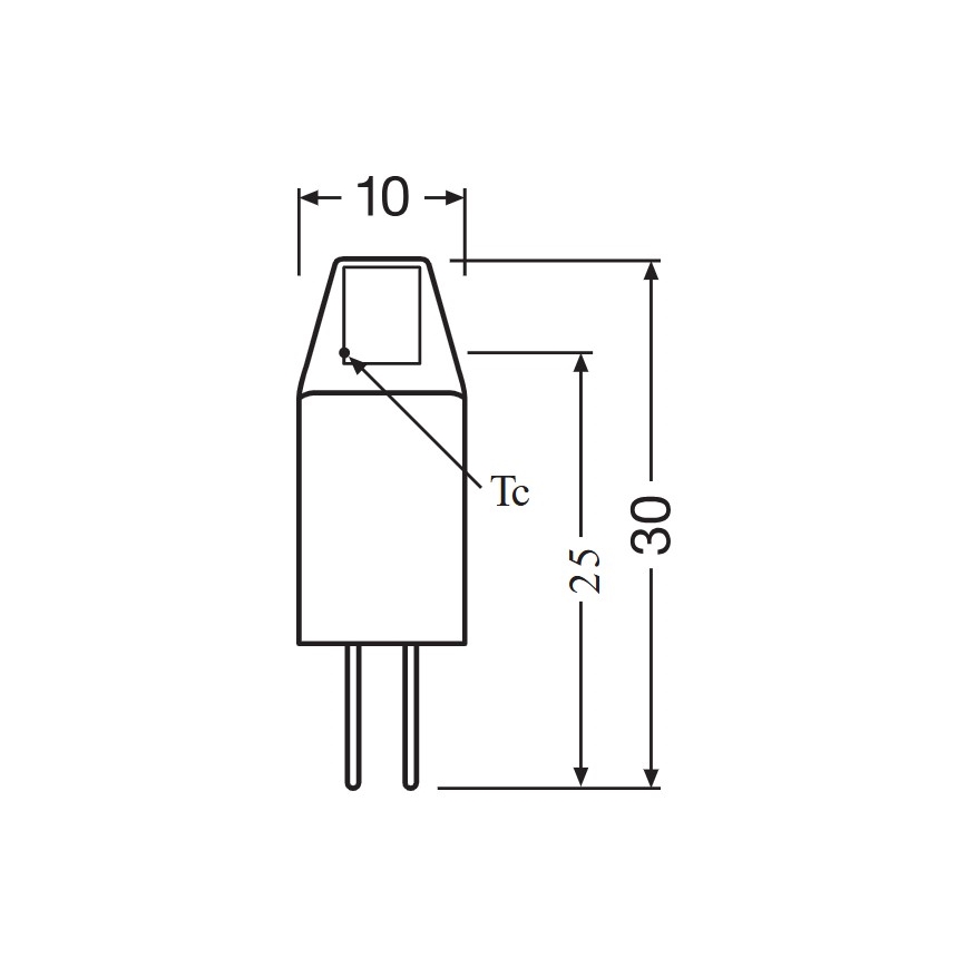 ZESTAW 5x żarówek LED PIN MICRO G4/1W/12V 2700K - Osram