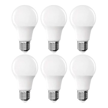Zestaw 6 żarówek LED A60 E27/8,8W/230V 4000K