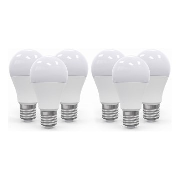 ZESTAW 6x LED Żarówka E27/10W/230V 2800K