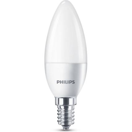 ZESTAW 6x LED Żarówka Philips B35 E14/5,5W/230V 2700K