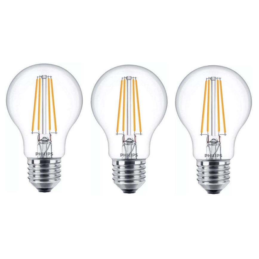 ZESTAW 6x LED Żarówka VINTAGE Philips E27/7W/230V 2700K