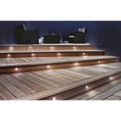 ZESTAW 6x LED Zewnętrzne oświetlenie wpuszczane EASY CONNECT LED/0,8W/230V 3000K IP67