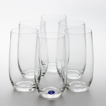 Zestaw 6x szklanek 540 ml przezroczystych