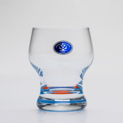 Zestaw 6x szklanka Katka 130 ml niebieski czerwony