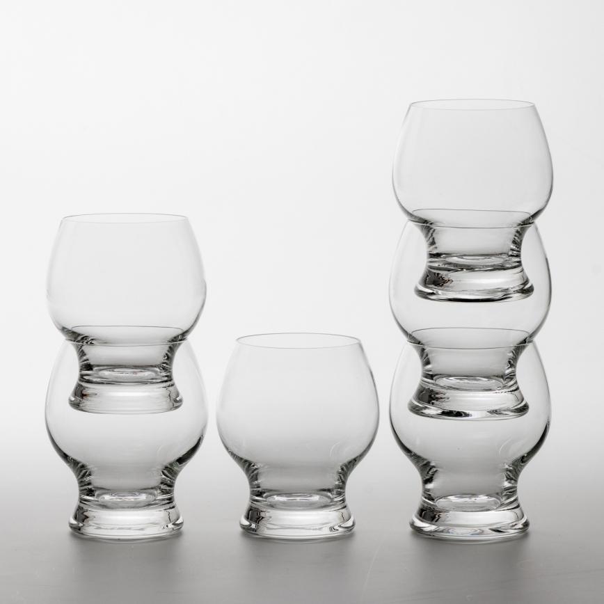 Zestaw 6x szklanka Lady 250 ml bezbarwny
