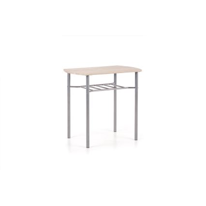 Zestaw balkonowy LANCE 82x50 cm metal/dąb sonoma