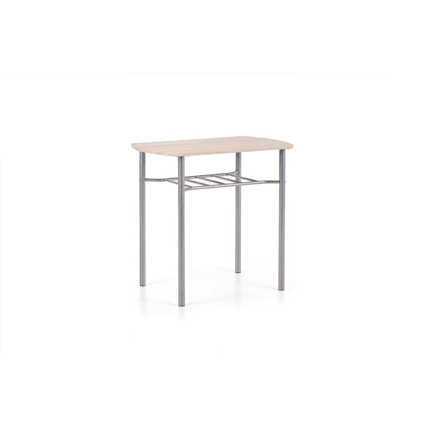 Zestaw balkonowy LANCE 82x50 cm metal/dąb sonoma
