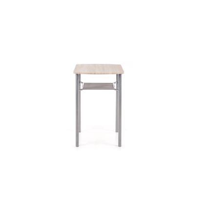 Zestaw balkonowy LANCE 82x50 cm metal/dąb sonoma