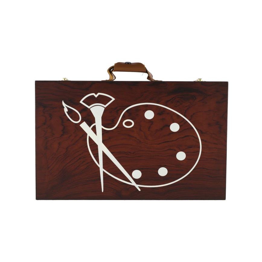 Zestaw do malowania w kuferku ART BOX, 79 elementów