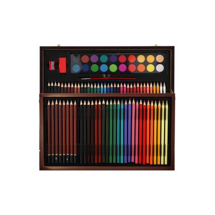 Zestaw do malowania w kufrze ART BOX — 91 elementów