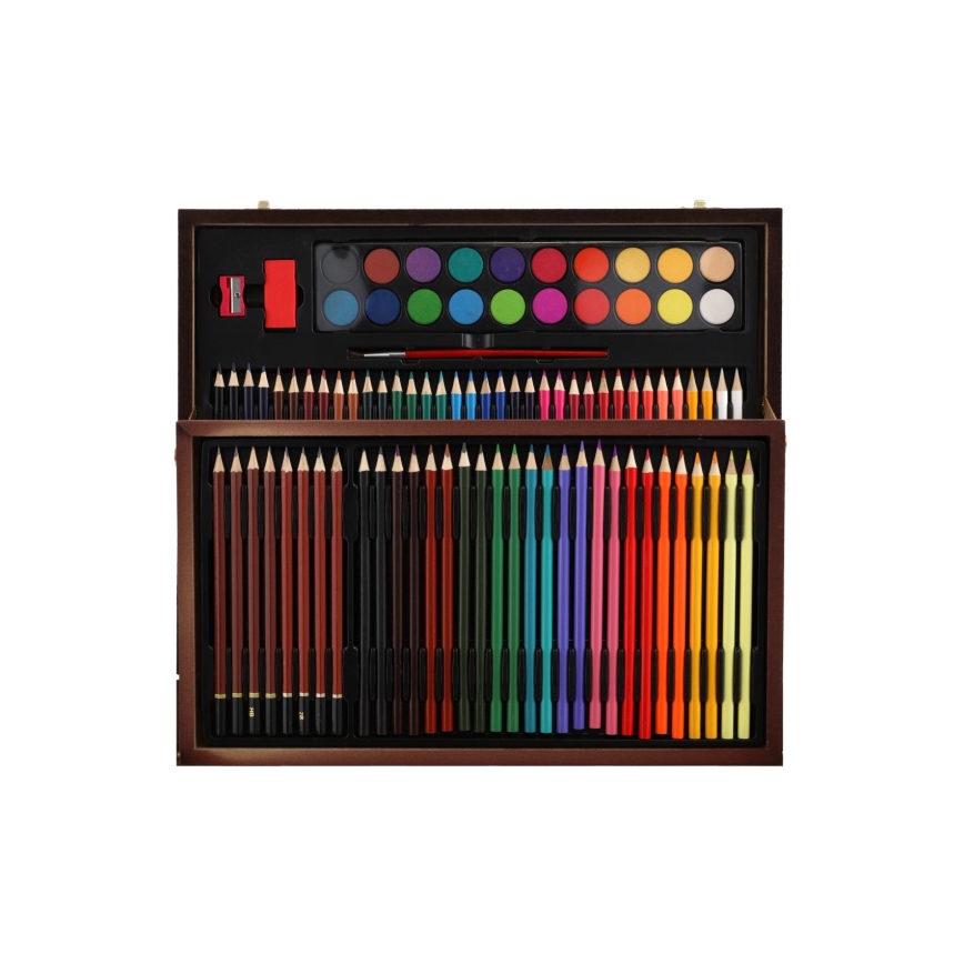 Zestaw do malowania w kufrze ART BOX — 91 elementów