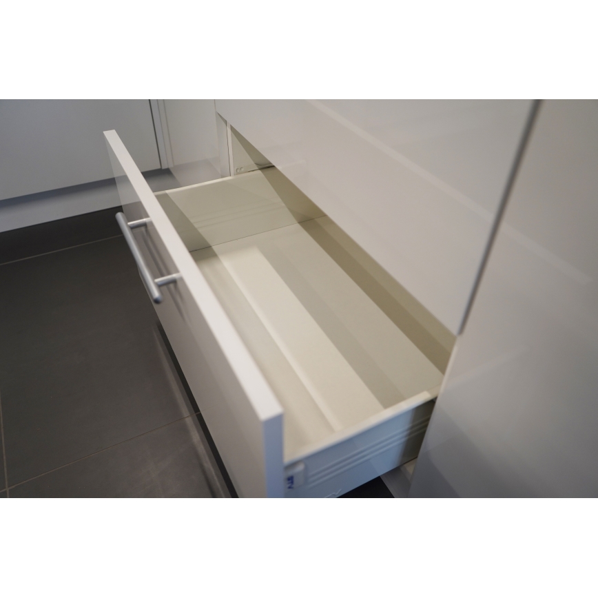 Zestaw kuchenny CELESTE 180 cm, biały połysk