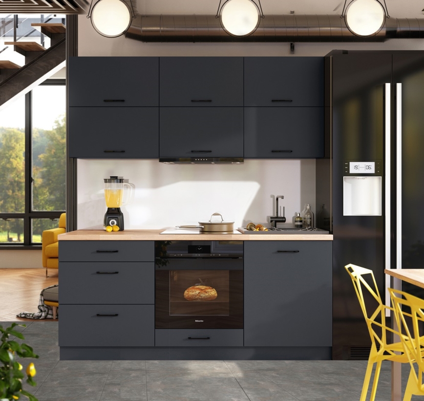 Zestaw kuchenny ELISE 180 cm grafit