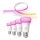 ZESTAW - LED RGB Ściemnialna taśma Philips Hue WHITE AND COLOR AMBIANCE 2m LED/20W/230V + 4x Żarówka ściemnialna Philips A60 E27/6,5W/230V 2000-6500K
