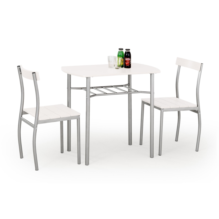 Zestaw na balkon LANCE metal/drewno