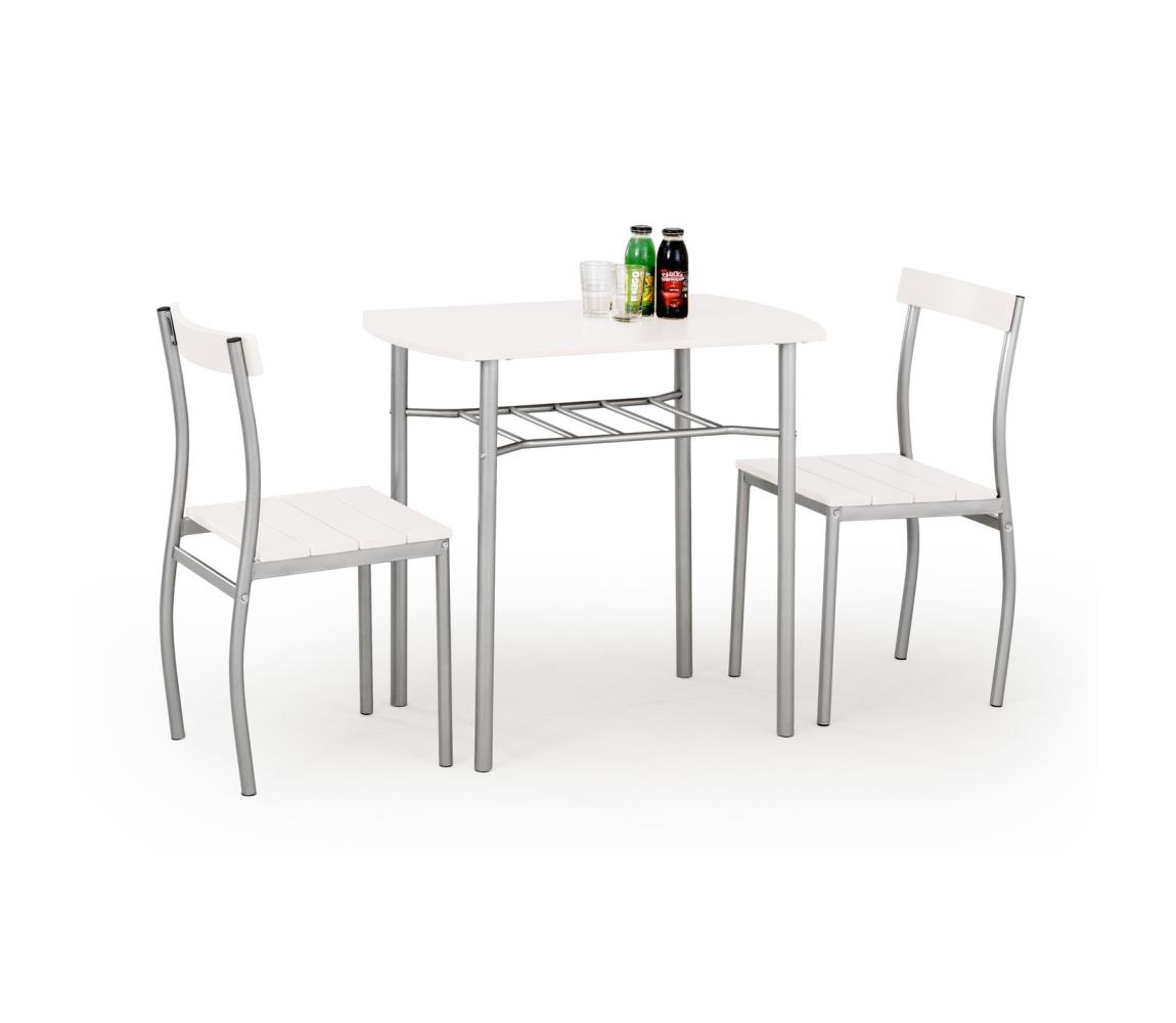 Zestaw na balkon LANCE metal/drewno