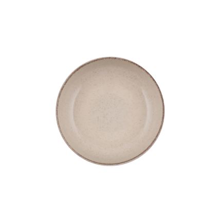 Zestaw obiadowy 16 szt. beżowy/porcelana