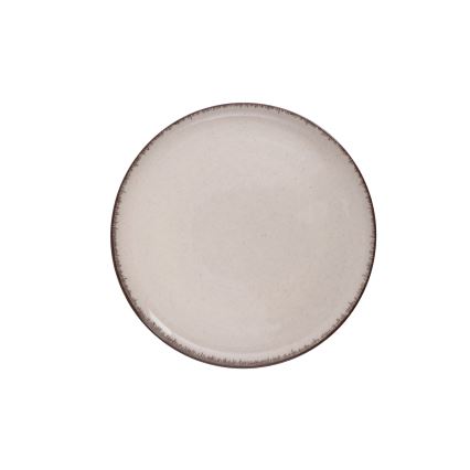 Zestaw obiadowy 18 szt. beżowy/porcelana