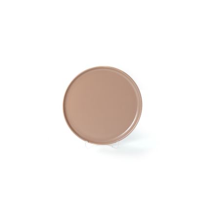 Zestaw obiadowy 18 szt. brązowy/ceramika