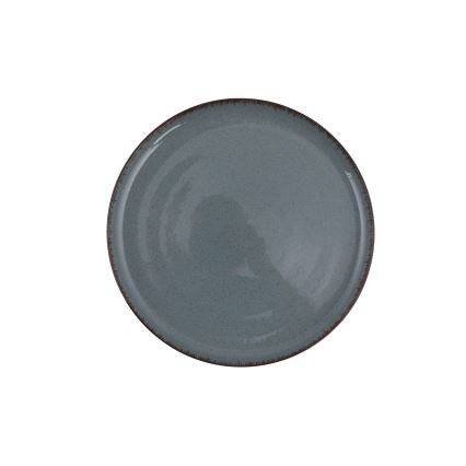 Zestaw obiadowy 18 szt. niebieski/porcelana