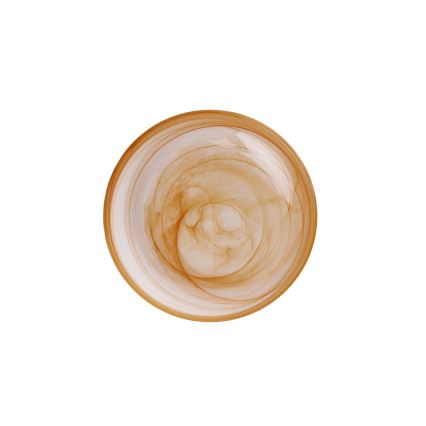 Zestaw obiadowy 18 szt. pomarańczowy/szkło