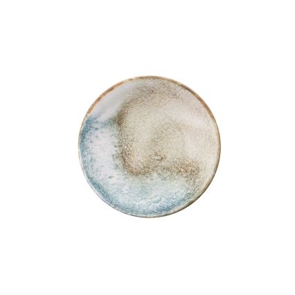 Zestaw obiadowy 18 szt. wielobarwny/porcelana